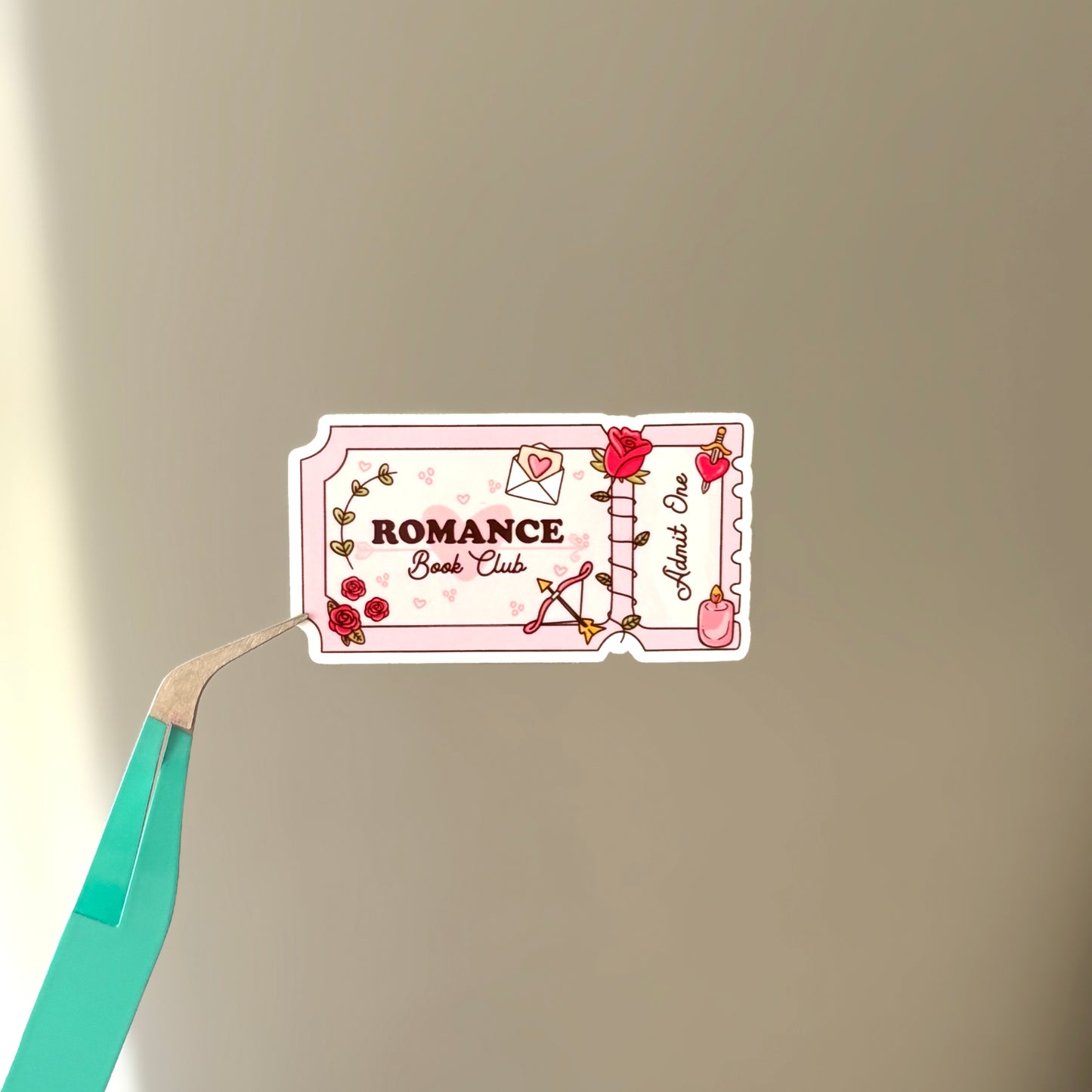 Romance Ticket Sticker