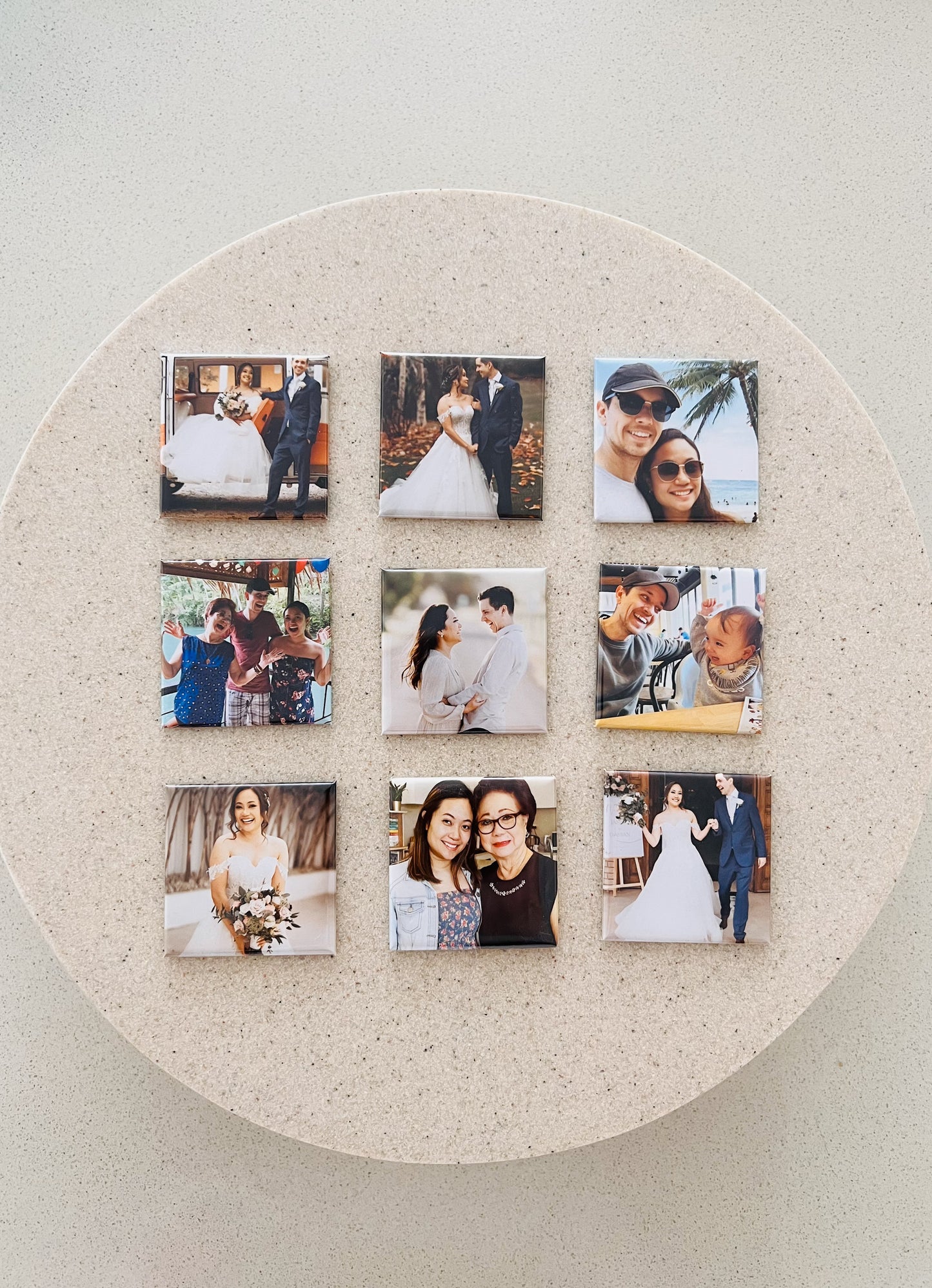 Photo Magnets - set of 12