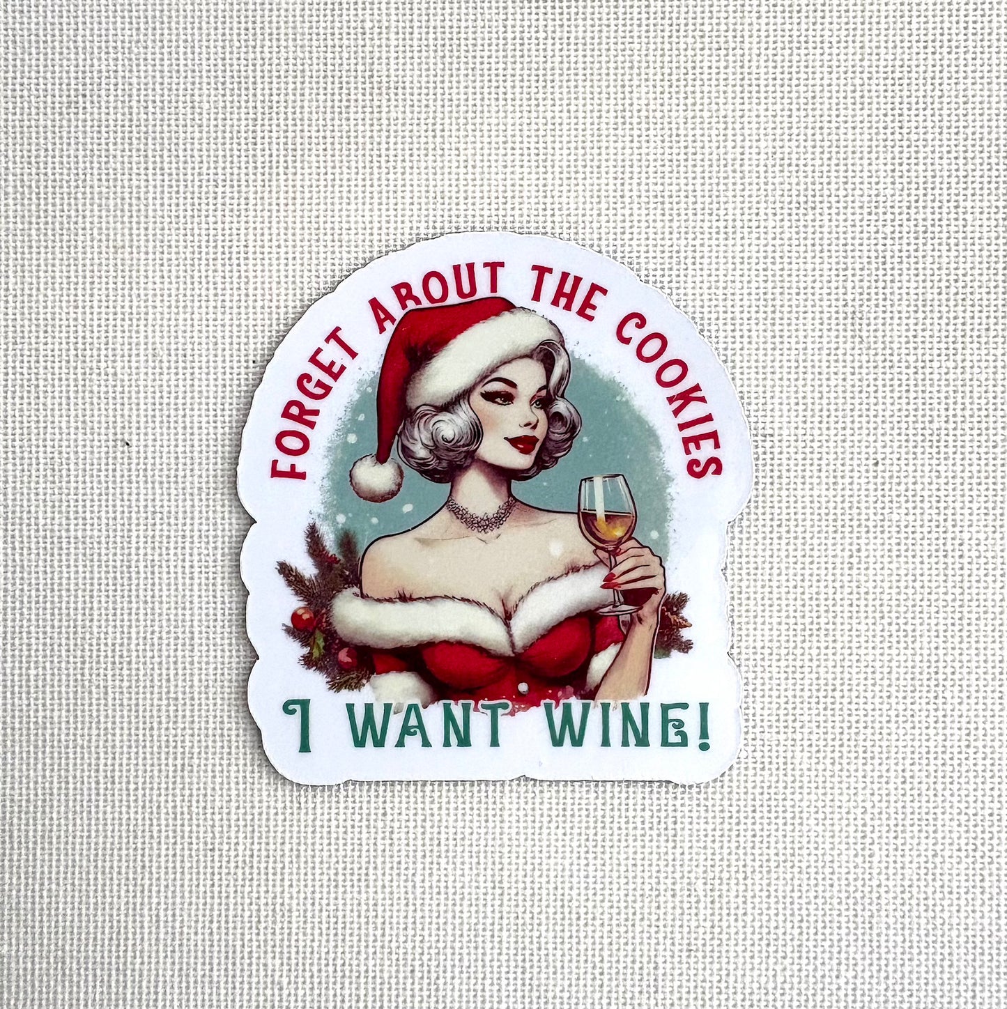 Forget about the cookies ๐ช | Square button magnet or Die-cut