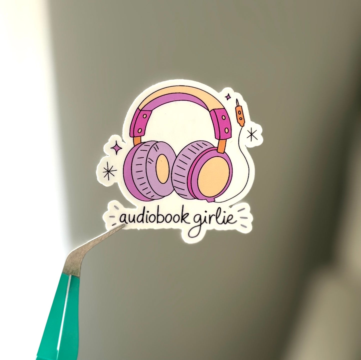 Audiobook Girlie Sticker