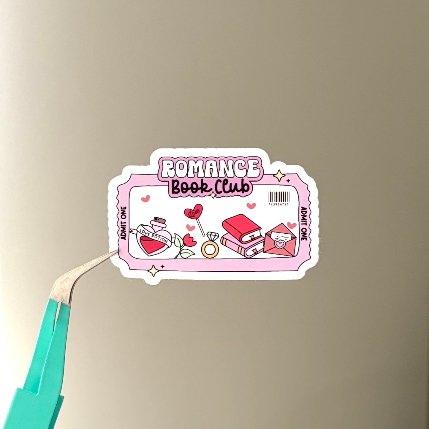 Romance Book Club Sticker