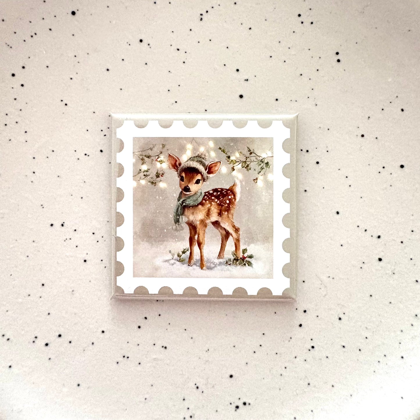 Vintage Deer Magnet