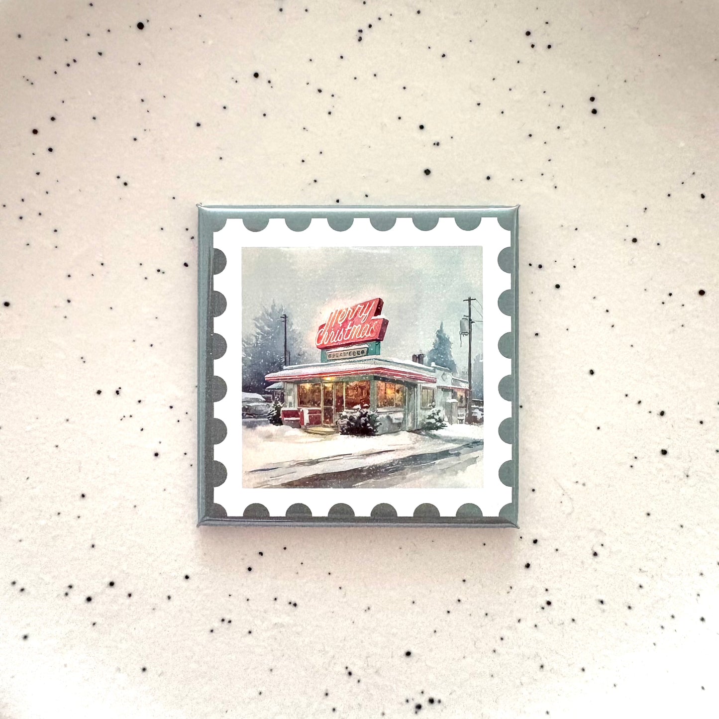 Vintage Diner Magnet