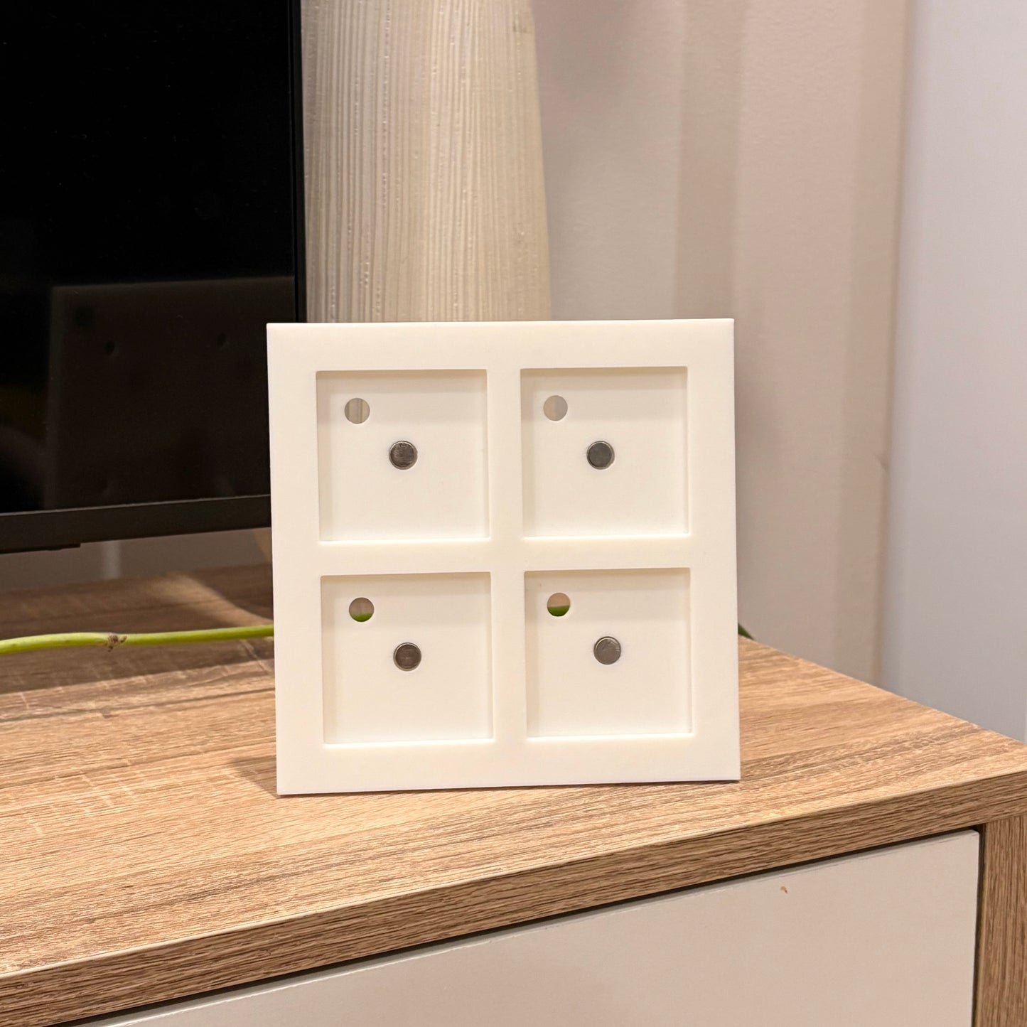 Magnet Frame with 4 Custom Photo Magnets