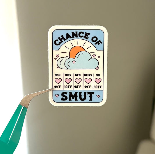 Chance Of Smut Sticker