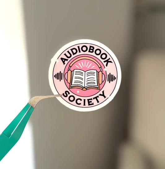 Audiobook Society Sticker