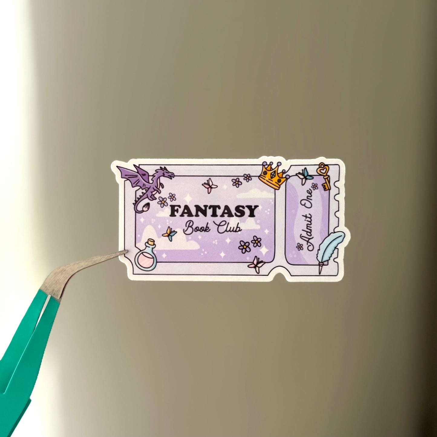 Fantasy Ticket Sticker