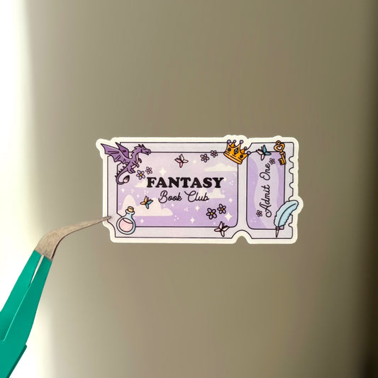 Fantasy Ticket Sticker