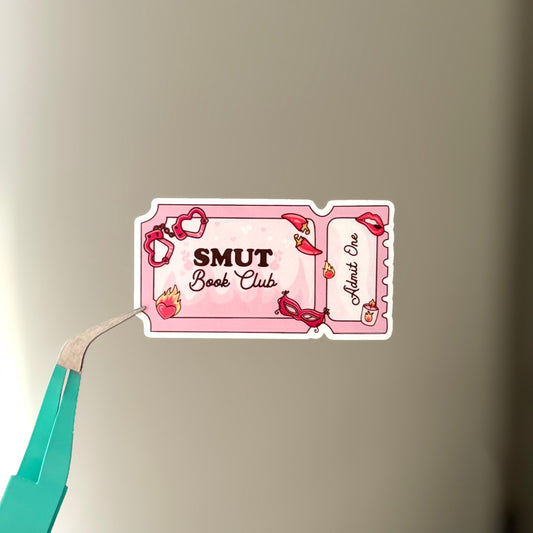 Smut Ticket Sticker