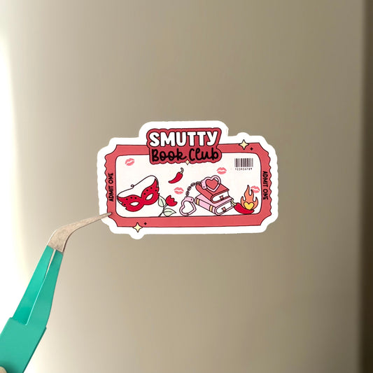 Smutty Book Club Sticker