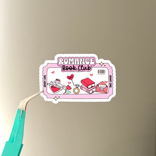 Romance Book Club Sticker