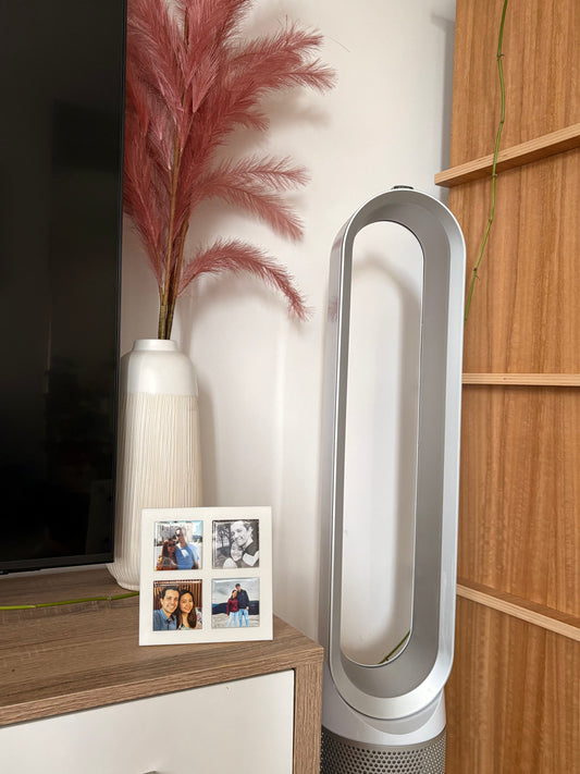 Magnet Frame with 4 Custom Photo Magnets