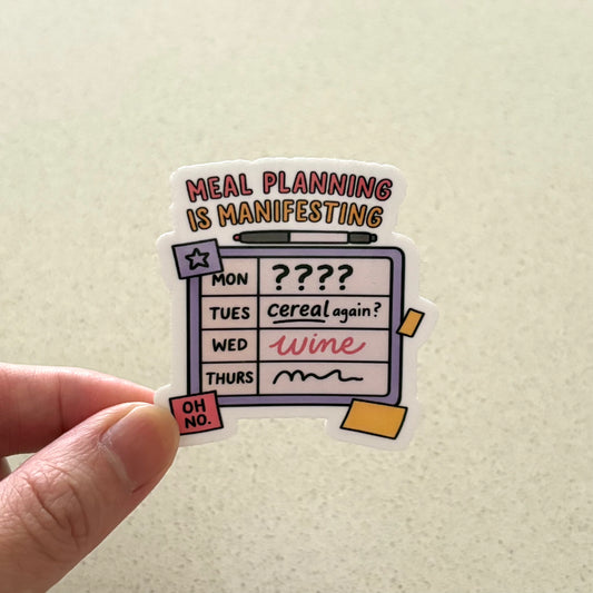Meal Planning Sticker