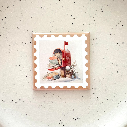 Vintage Mailbox Magnet
