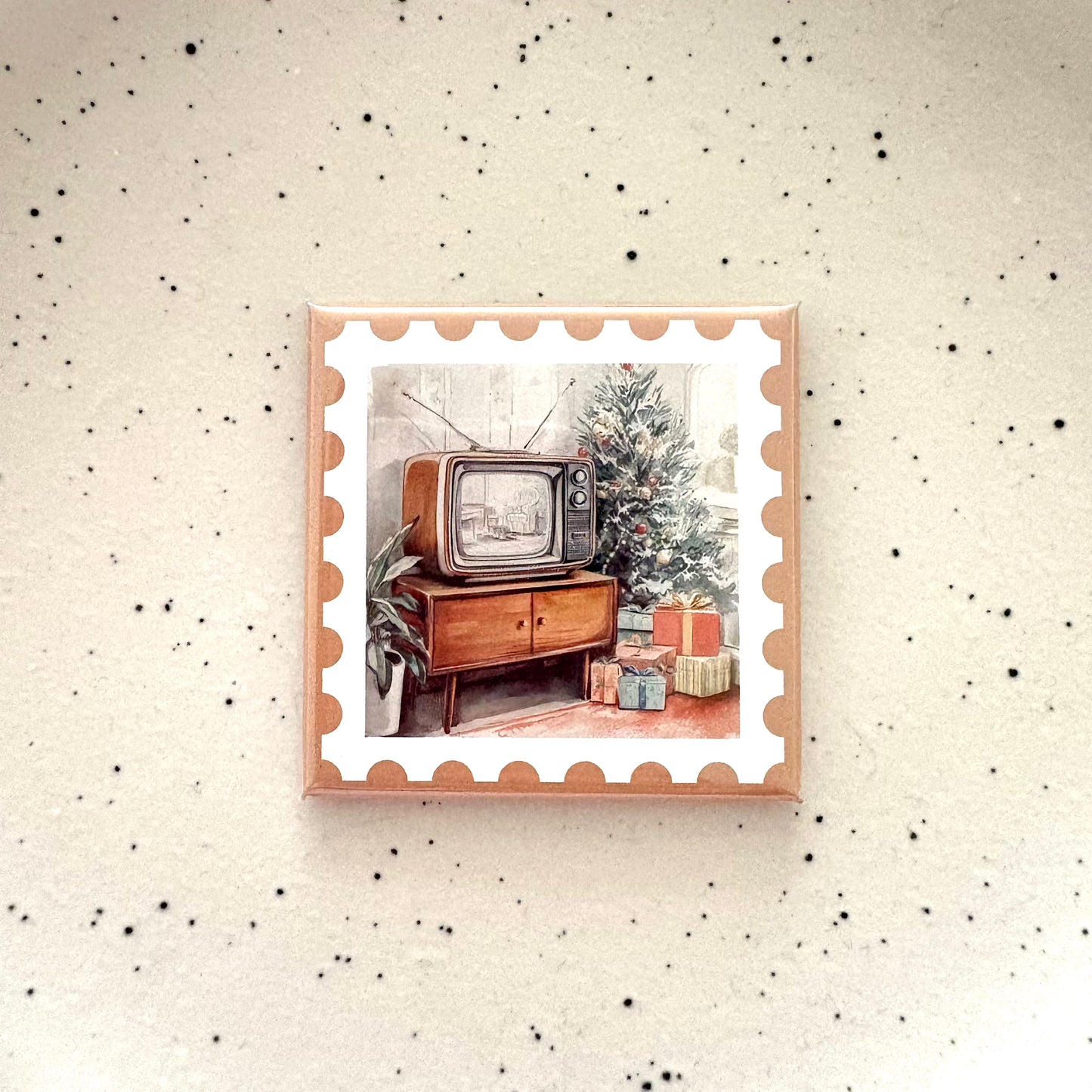 Vintage TV Magnet
