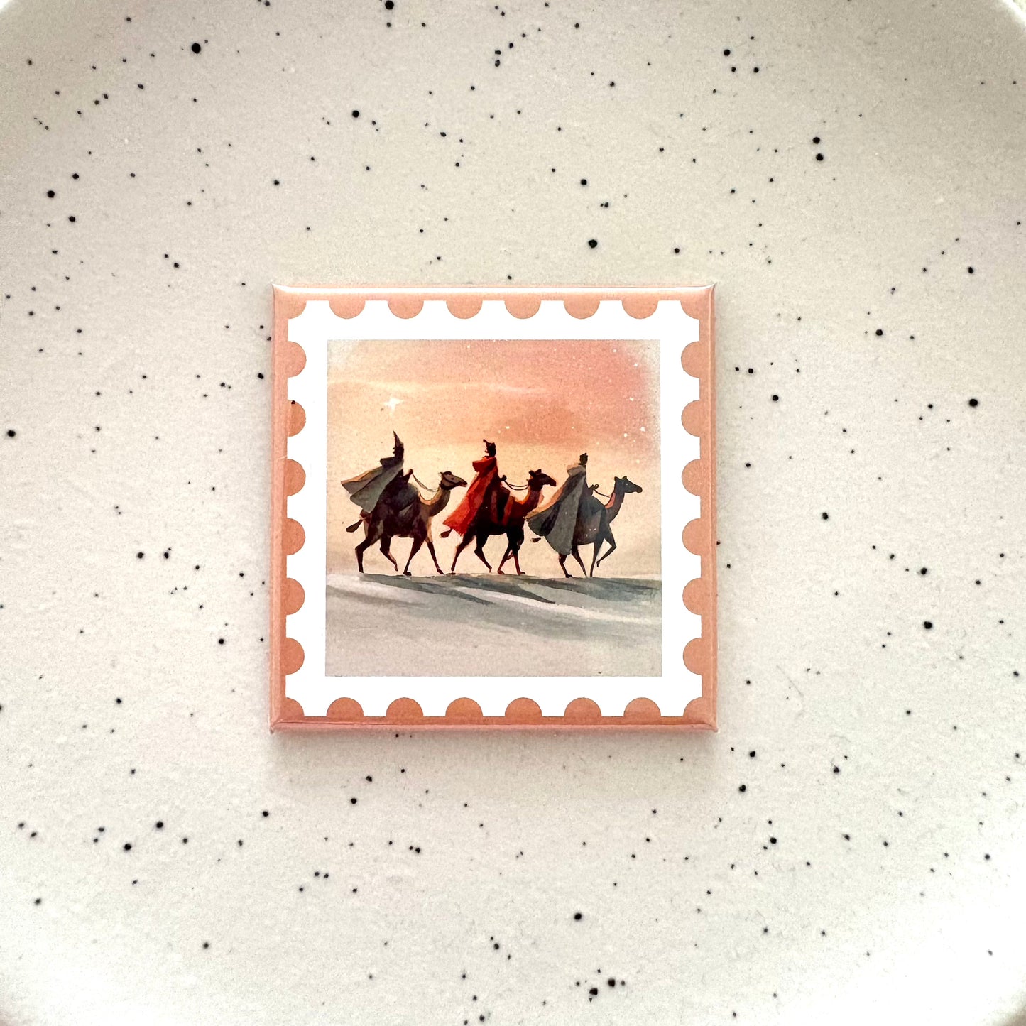 Vintage Three Kings Magnet