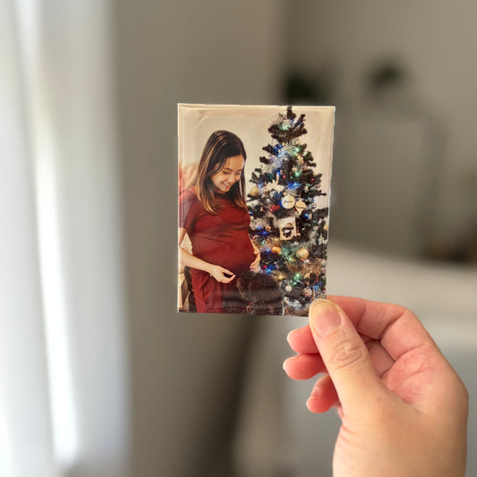 Rectangle Photo Magnet - set of 4