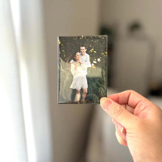 Rectangle Photo Magnet - set of 12