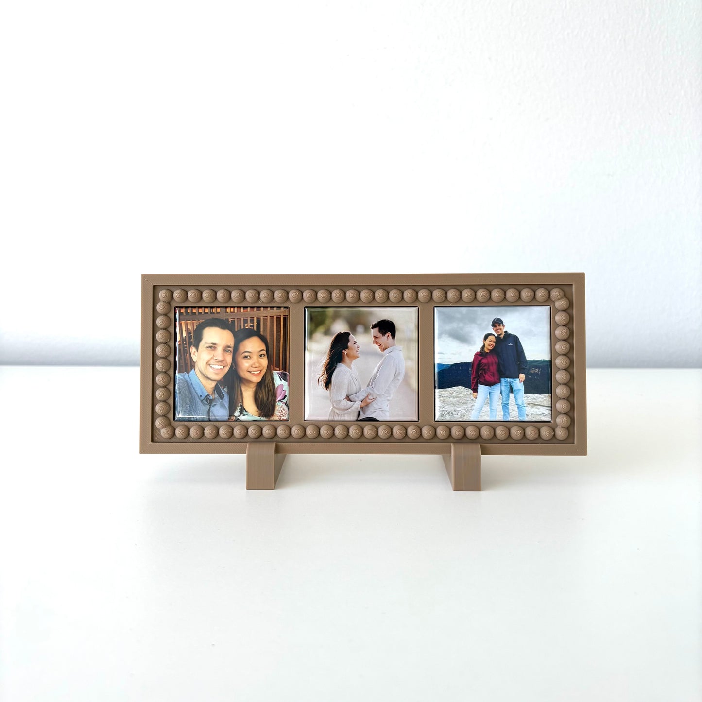 Rectangle Magnet Frame with 3 Photo Magnets Bundle